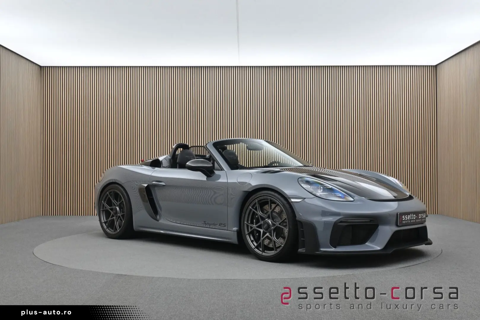 PORSCHE 718 Boxster Spyder RS Weissach Lift 90L Carbon