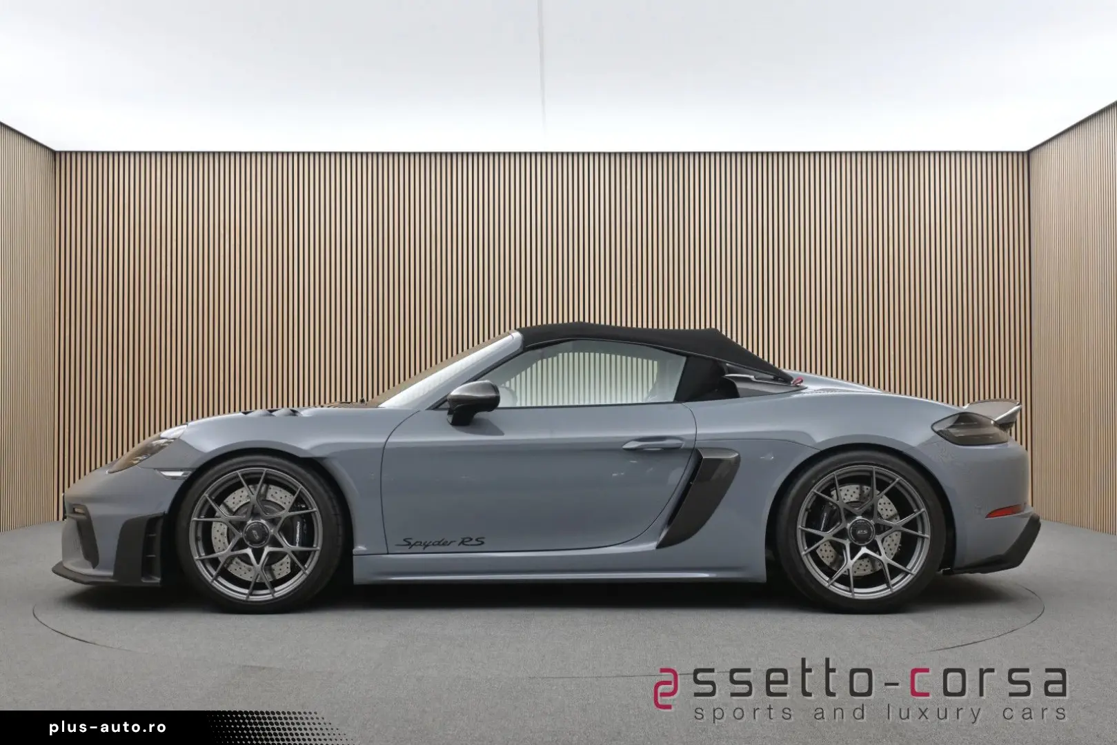 PORSCHE 718 Boxster Spyder RS Weissach Lift 90L Carbon