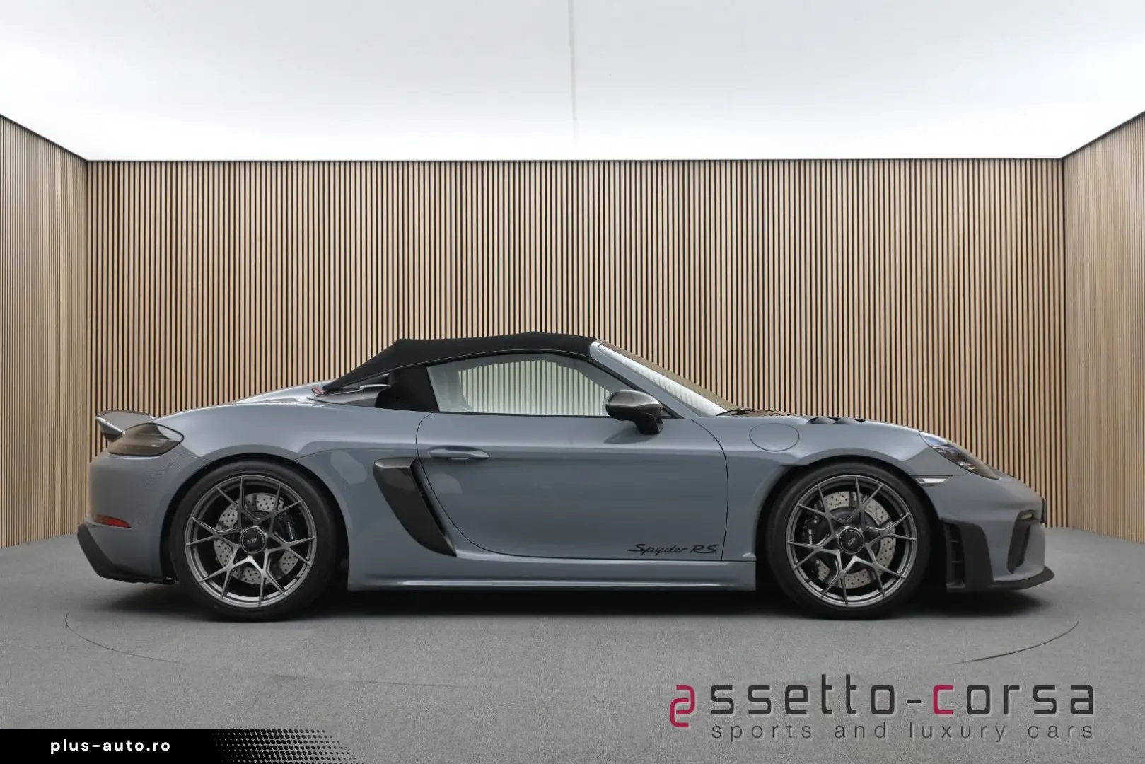 PORSCHE 718 Boxster Spyder RS Weissach Lift 90L Carbon