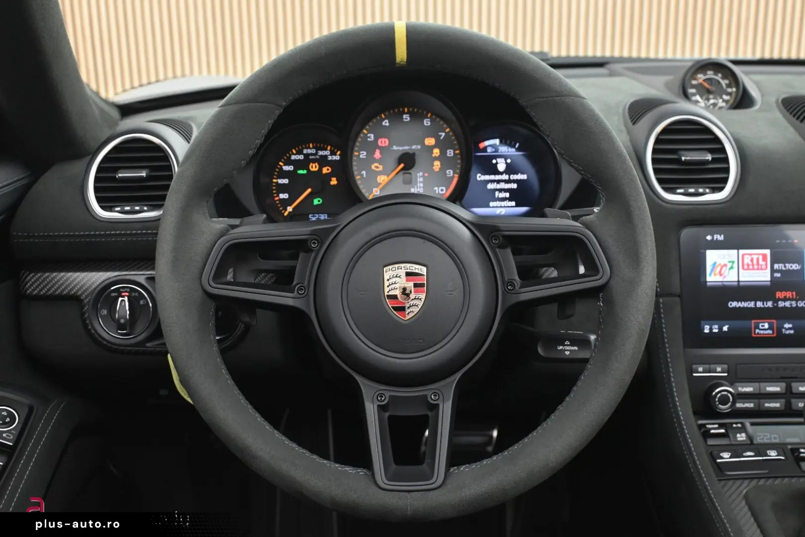 PORSCHE 718 Boxster Spyder RS Weissach Lift 90L Carbon