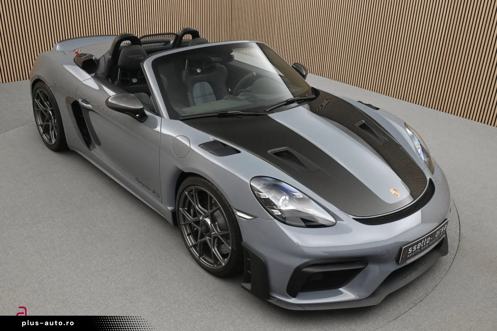 PORSCHE 718 Boxster Spyder RS Weissach Lift 90L Carbon