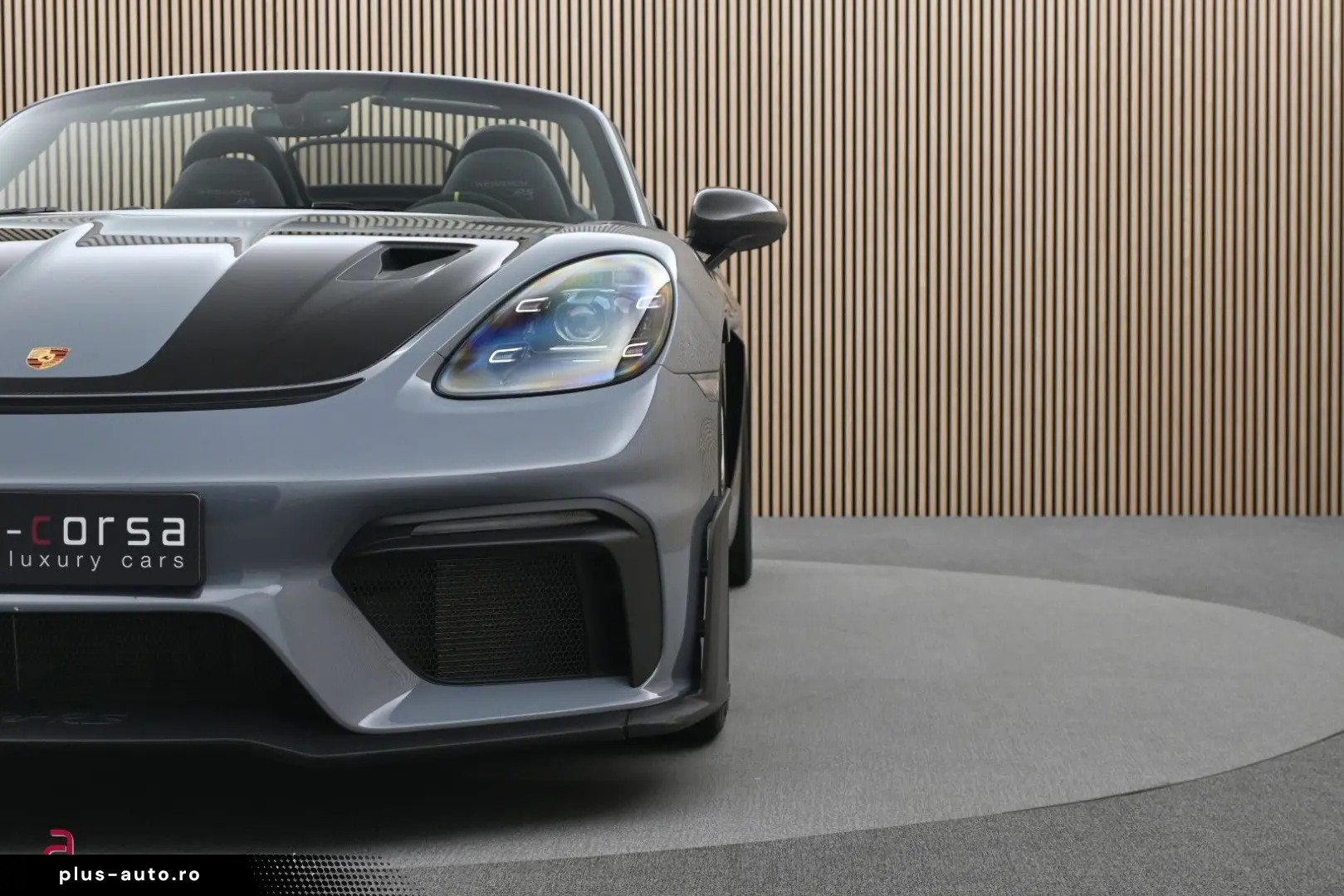 PORSCHE 718 Boxster Spyder RS Weissach Lift 90L Carbon