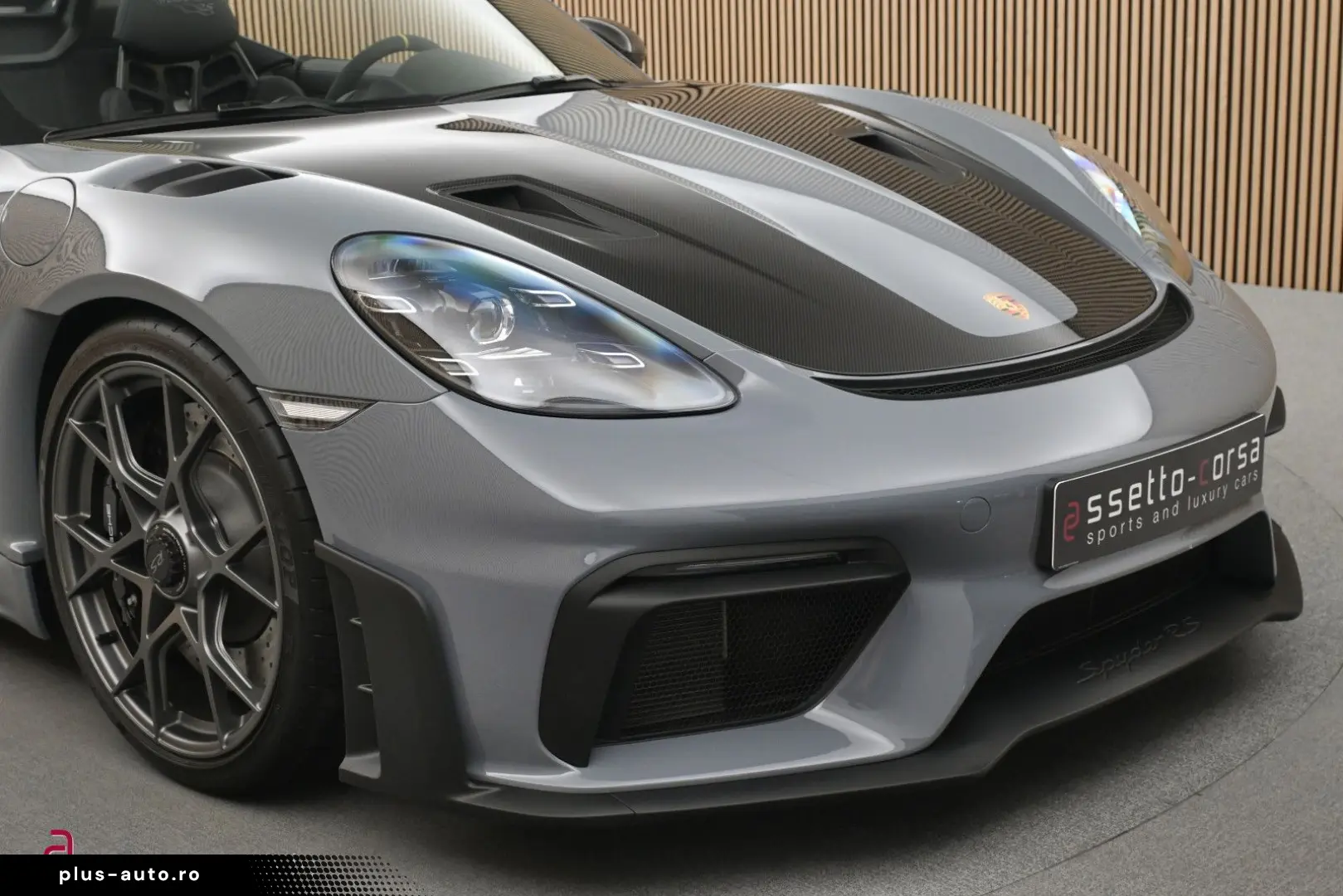 PORSCHE 718 Boxster Spyder RS Weissach Lift 90L Carbon