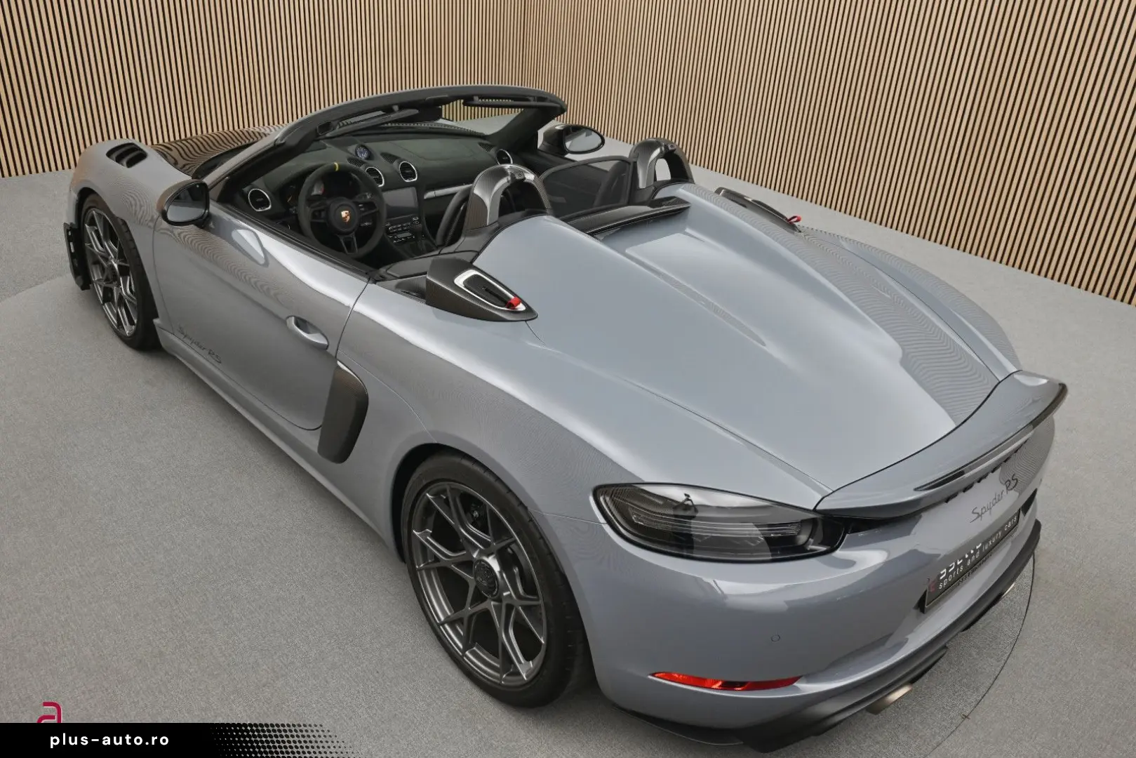PORSCHE 718 Boxster Spyder RS Weissach Lift 90L Carbon