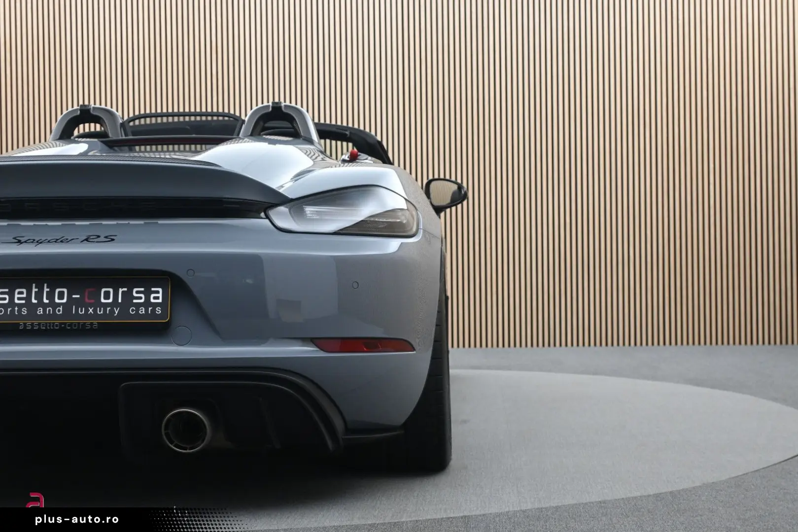 PORSCHE 718 Boxster Spyder RS Weissach Lift 90L Carbon