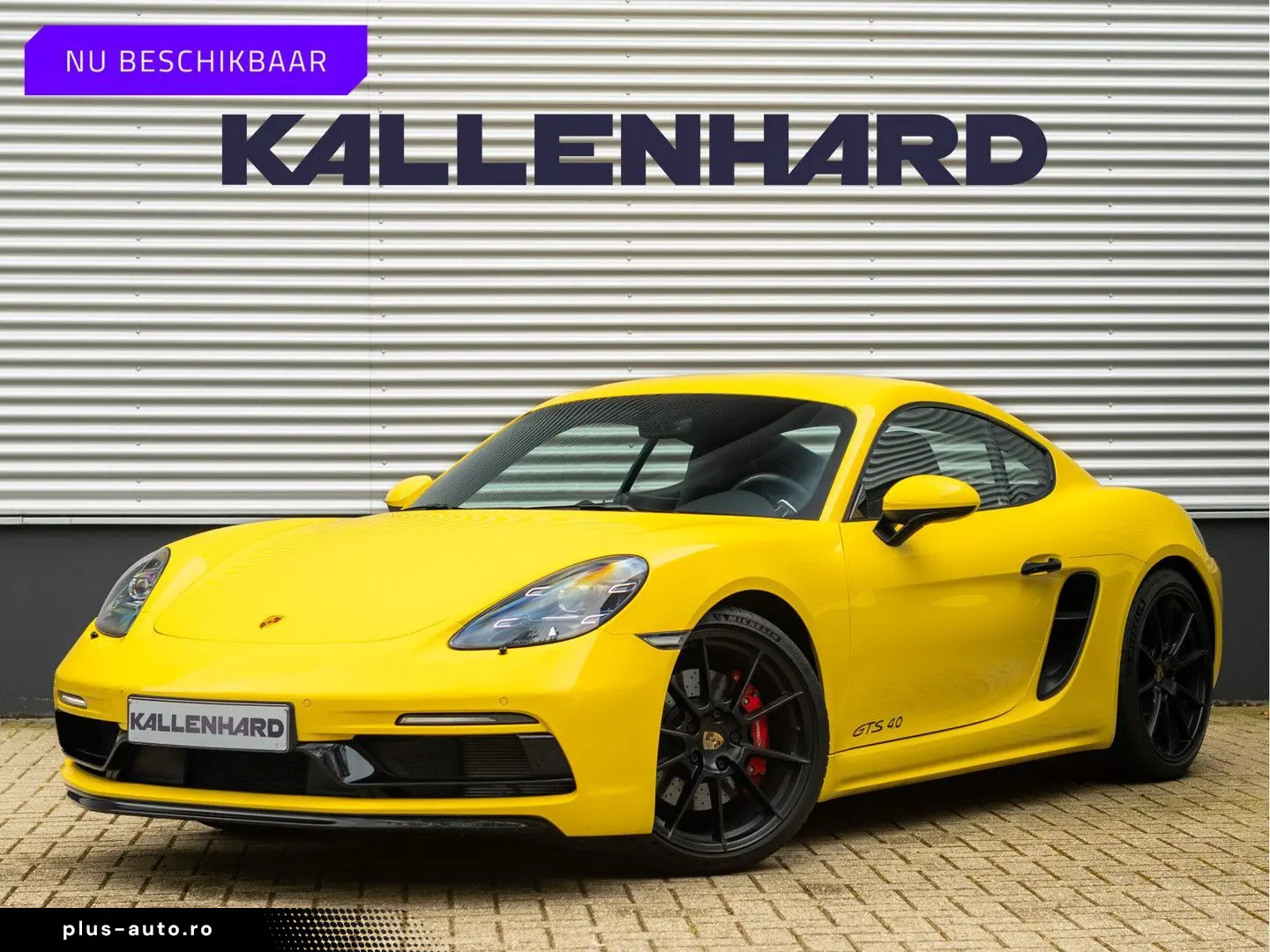 PORSCHE 718 Cayman GTS 4.0 - PDK - PASM - 18-Wegstoelen