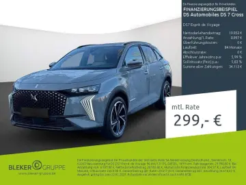 DS DS7 Crossback DS7 Esprit de Voyage