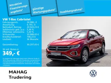 VW T-Roc Cabriolet MOVE 1.5 TSI IQ.Light Navi ParkA