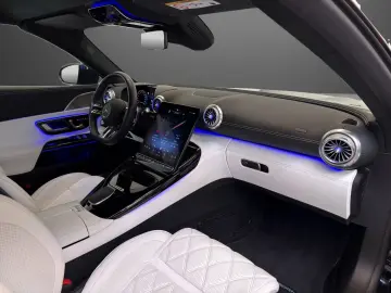 MERCEDES-BENZ SL 63 AMG 4M  Airscarf HUD Lift Leder Weiß 21