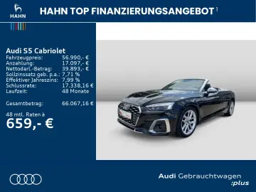 AUDI S5 Cabriolet TFSI quattro tiptronic Cam AHK Carp