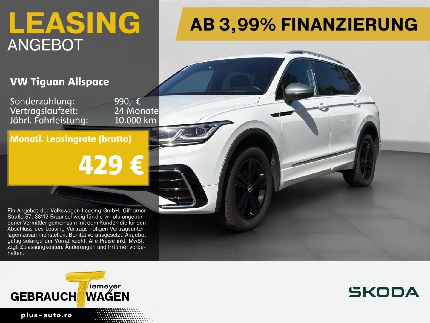 VW Tiguan Allspace 2.0 TDI 4M R-LINE MATRIX HuD AHK