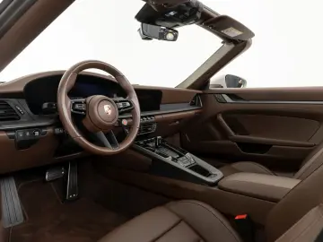 PORSCHE 911 Carrera Cabrio   Clubleder Braun   Lift