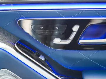 MERCEDES-BENZ S 580 4M Lang MANUFAKTUR yachtblau Exk…