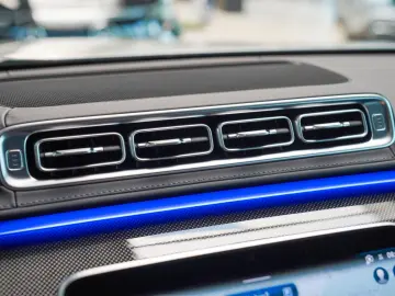 MERCEDES-BENZ S 580 4M Lang MANUFAKTUR yachtblau Exk…