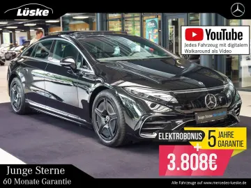 MERCEDES-BENZ EQS 450 4M AMG Line HYPERSCREEN Massag…