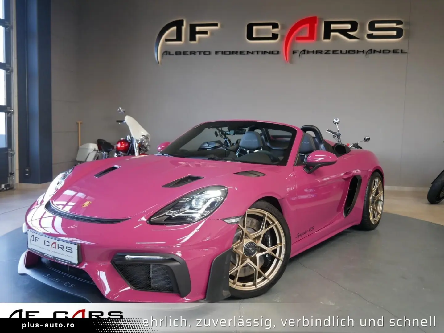 PORSCHE Boxster 718 Spyder RS Lift Chrono Bose
