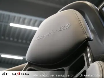 PORSCHE Boxster 718 Spyder RS Lift Chrono Bose