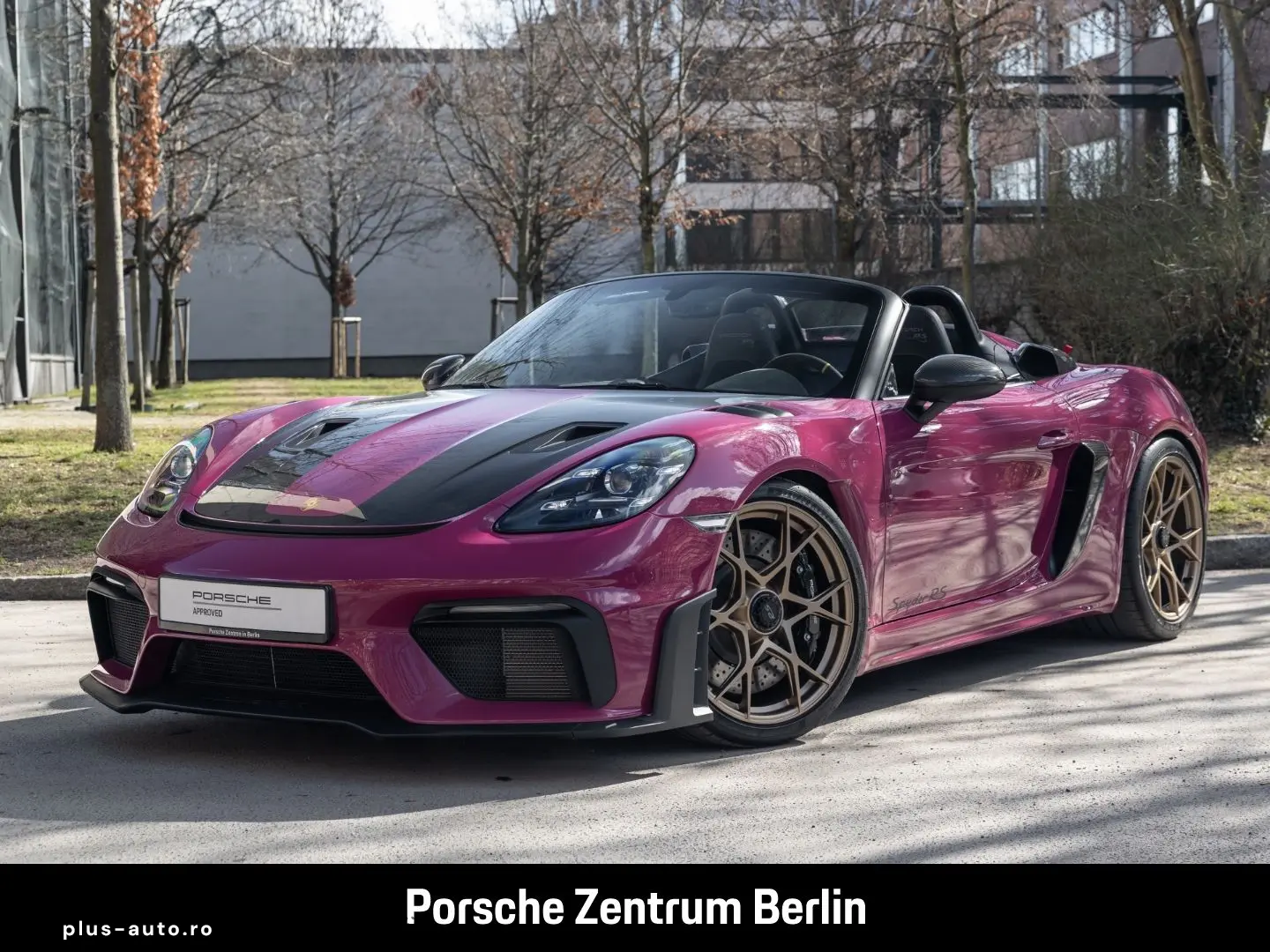 PORSCHE 718 Spyder RS Liftsystem-VA Weissach-Paket BOSE