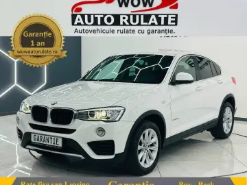 BMW X4 2015 2.0D E6 4X4 Garantie 12 Luni Rate Avans 0 Doar C