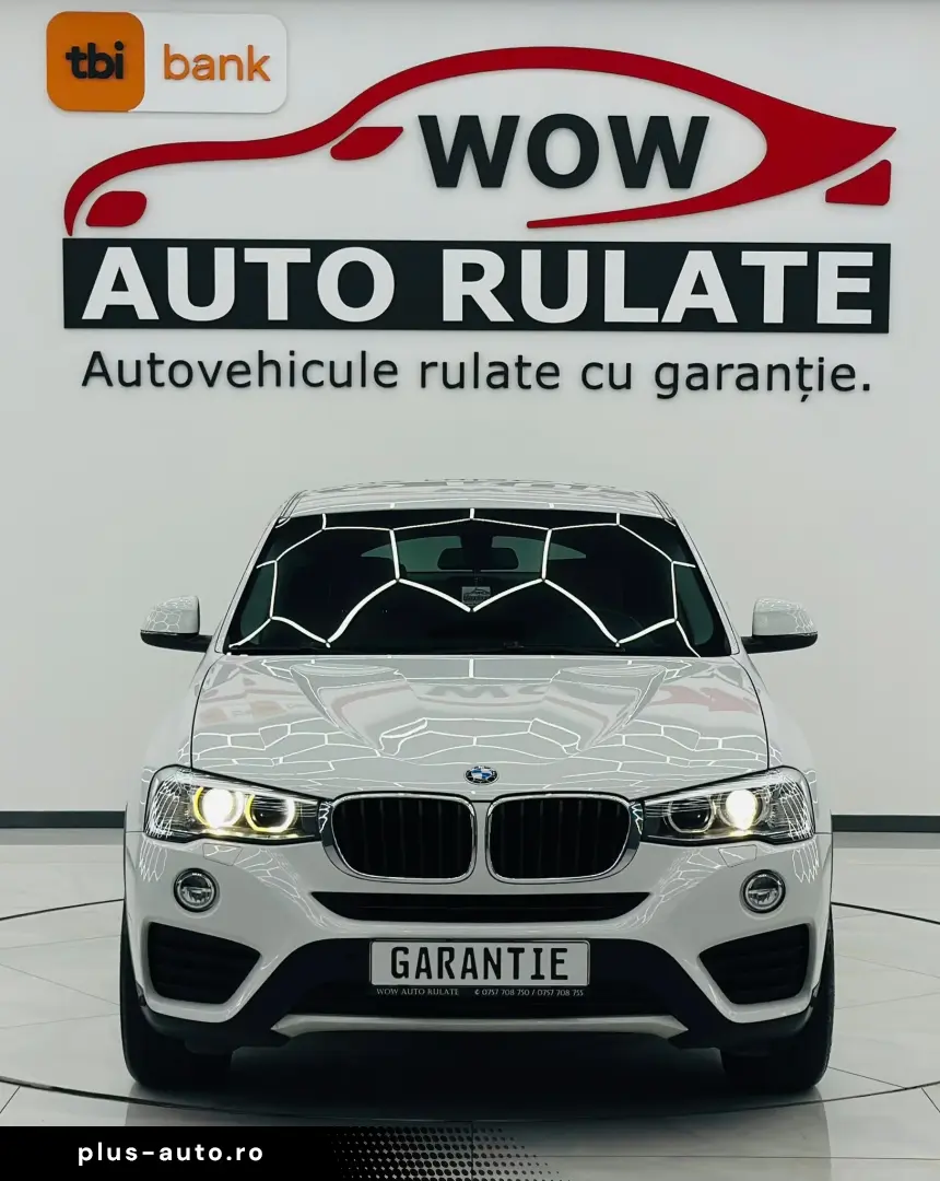 BMW X4 2015 2.0D E6 4X4 Garantie 12 Luni Rate Avans 0 Doar C