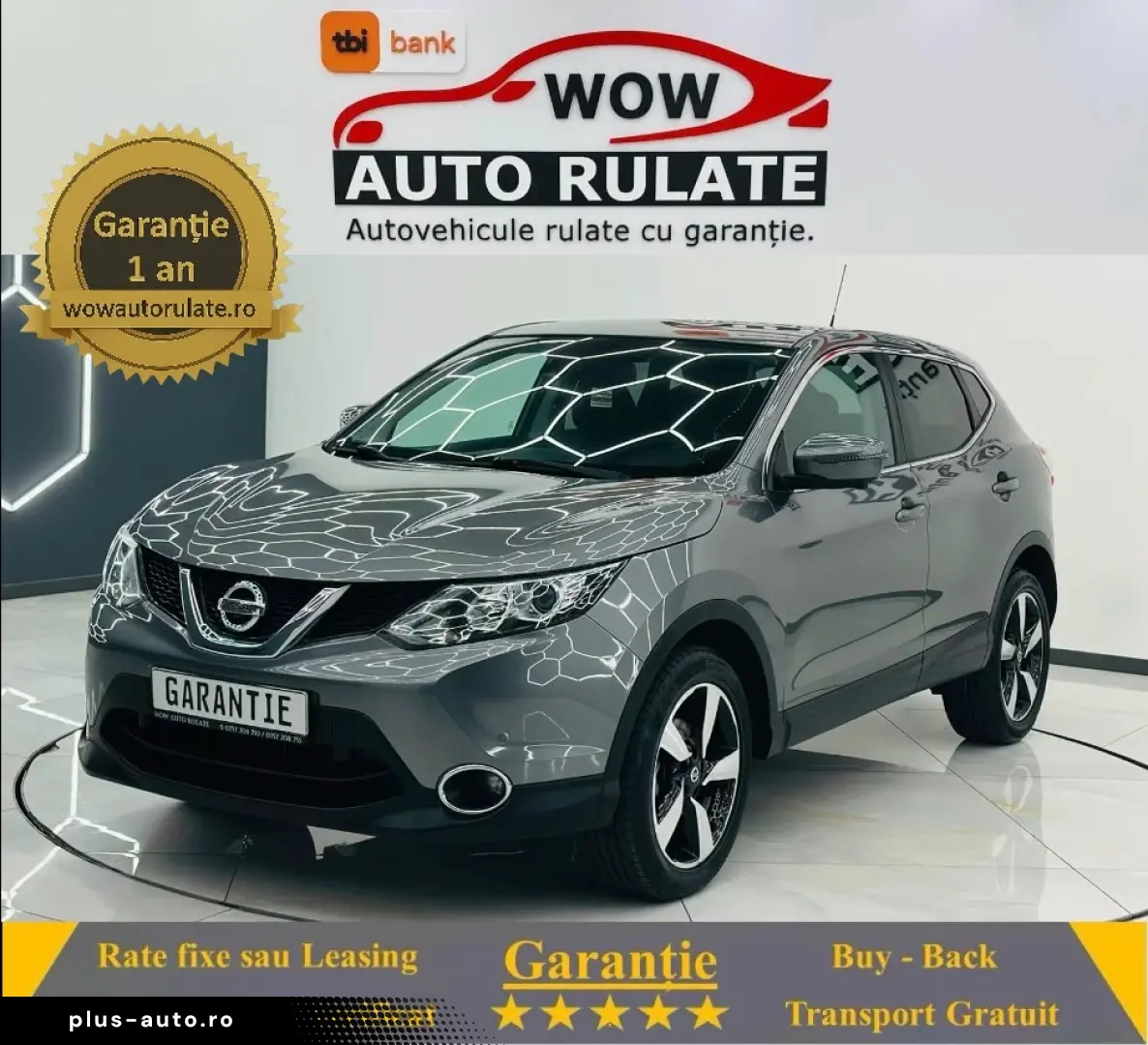 NISSAN Qashqai 2017 1.2i E6 Garantie 12 Luni Rate Avans 0 Do