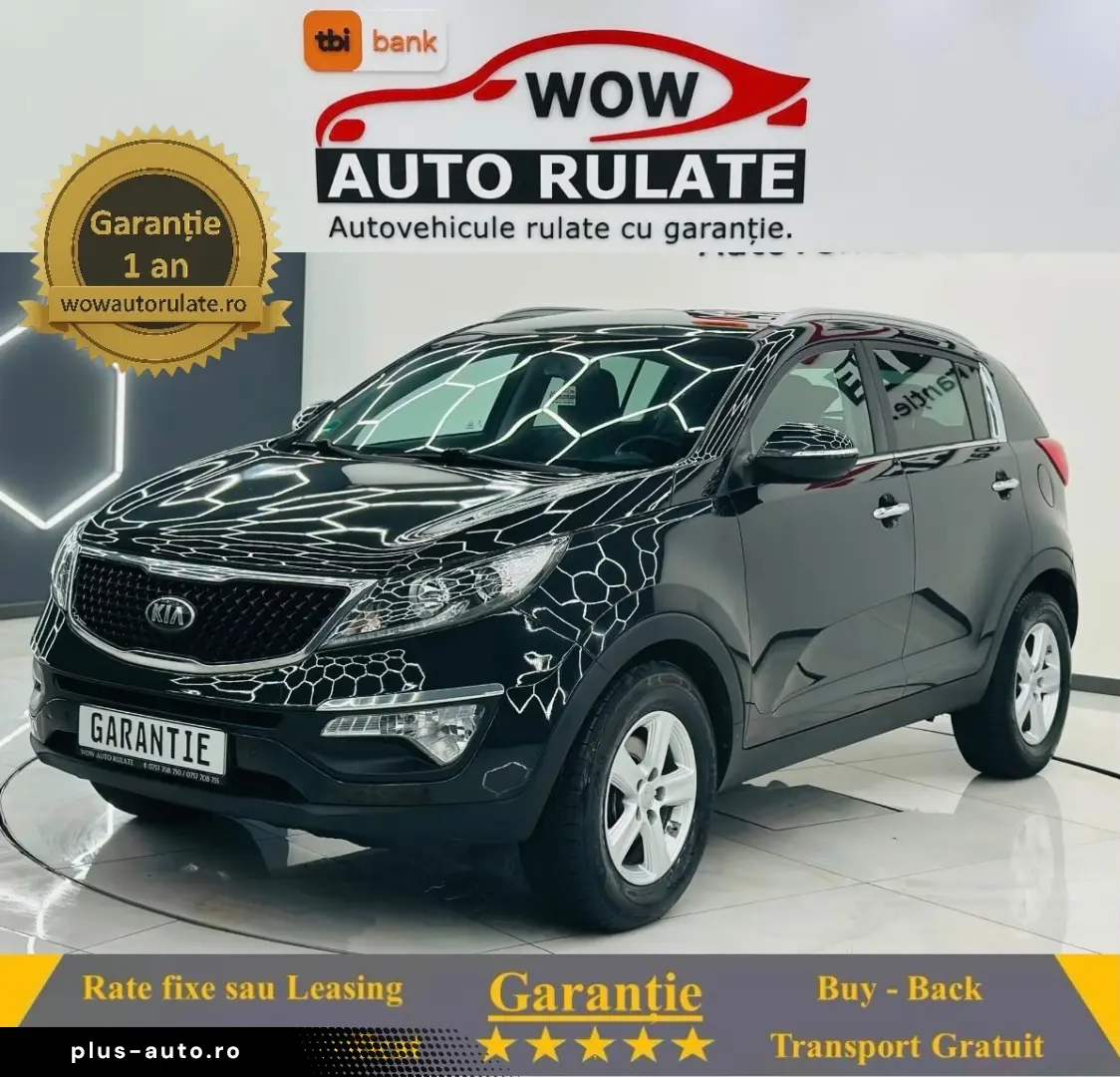 KIA SPORTAGE 2015 1.7D E6 Garantie 12 Luni Rate Avans 0 Doar