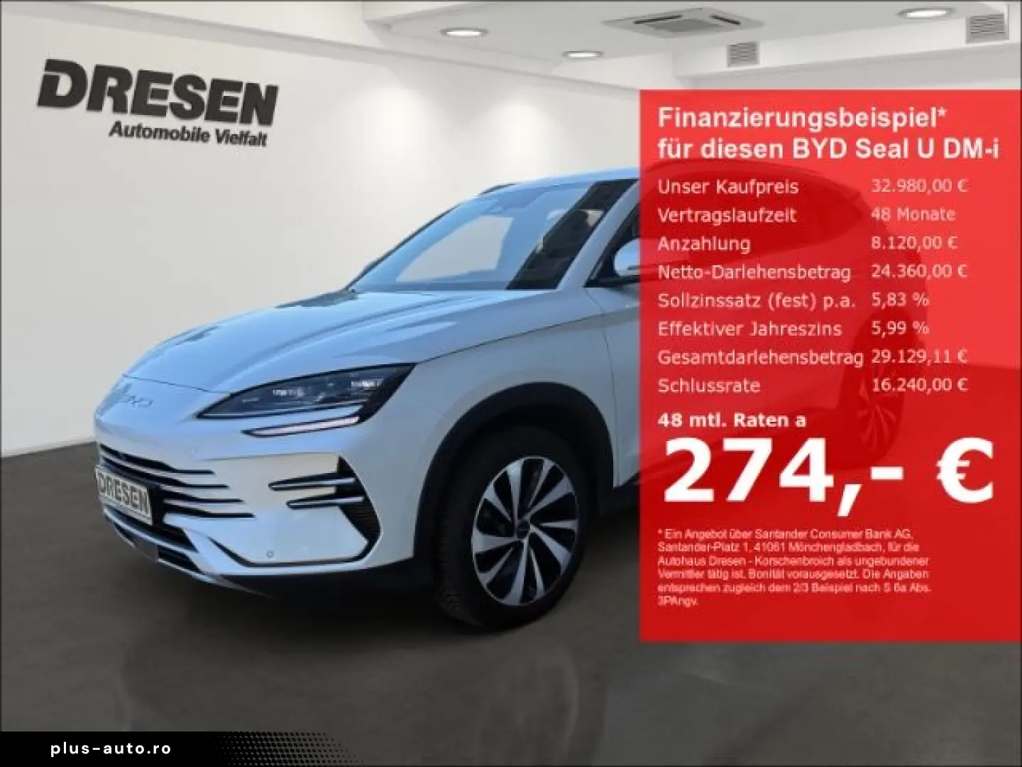 BYD Seal U DM-i 1.5 Design  HeadUp Schiebedach Pano