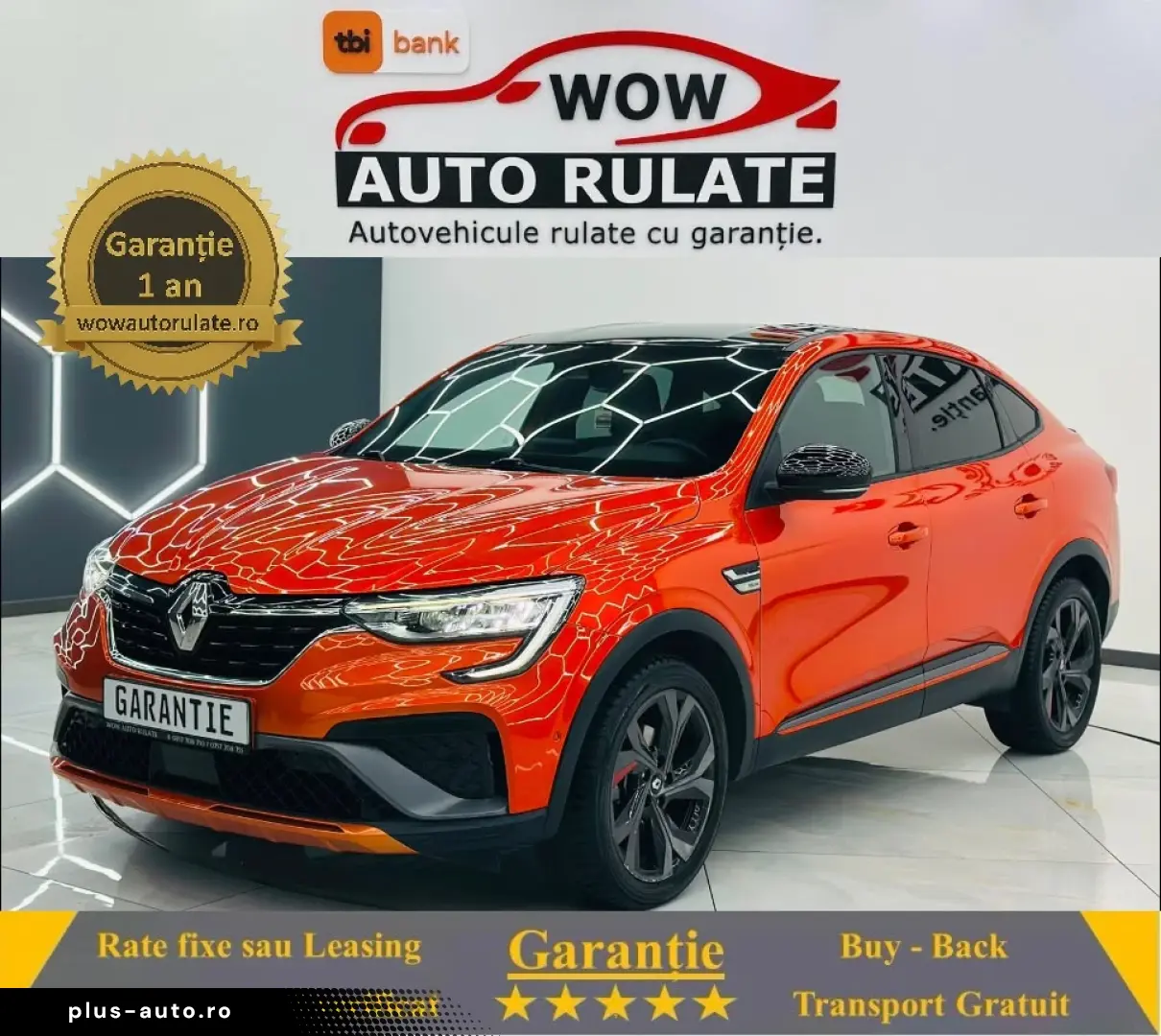 RENAULT Arkana 2021 1.6i HYBRID  E6 Garantie 12 Luni Rate Av