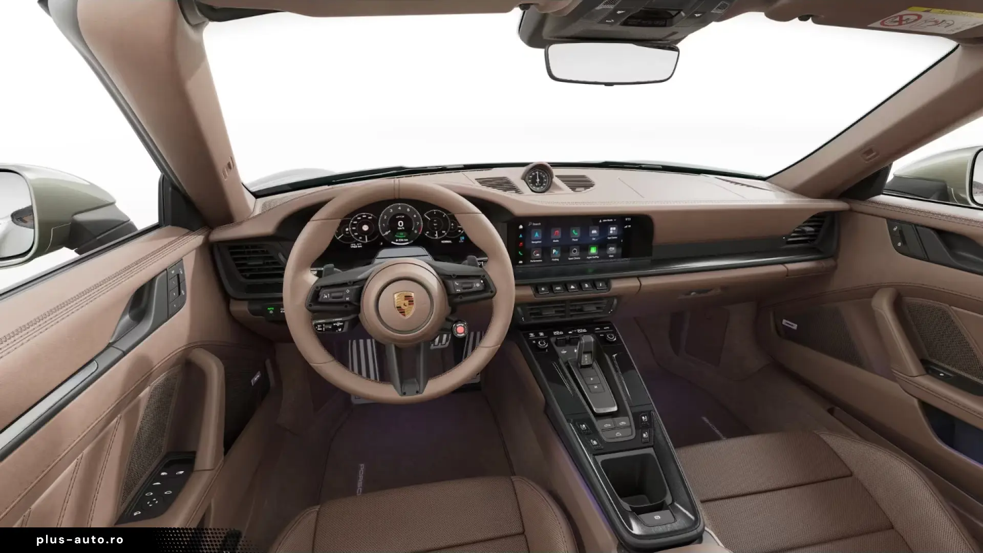 Porsche 992 -2 Carrera 4 GTS Cab.   Club Leather Truffle  Si