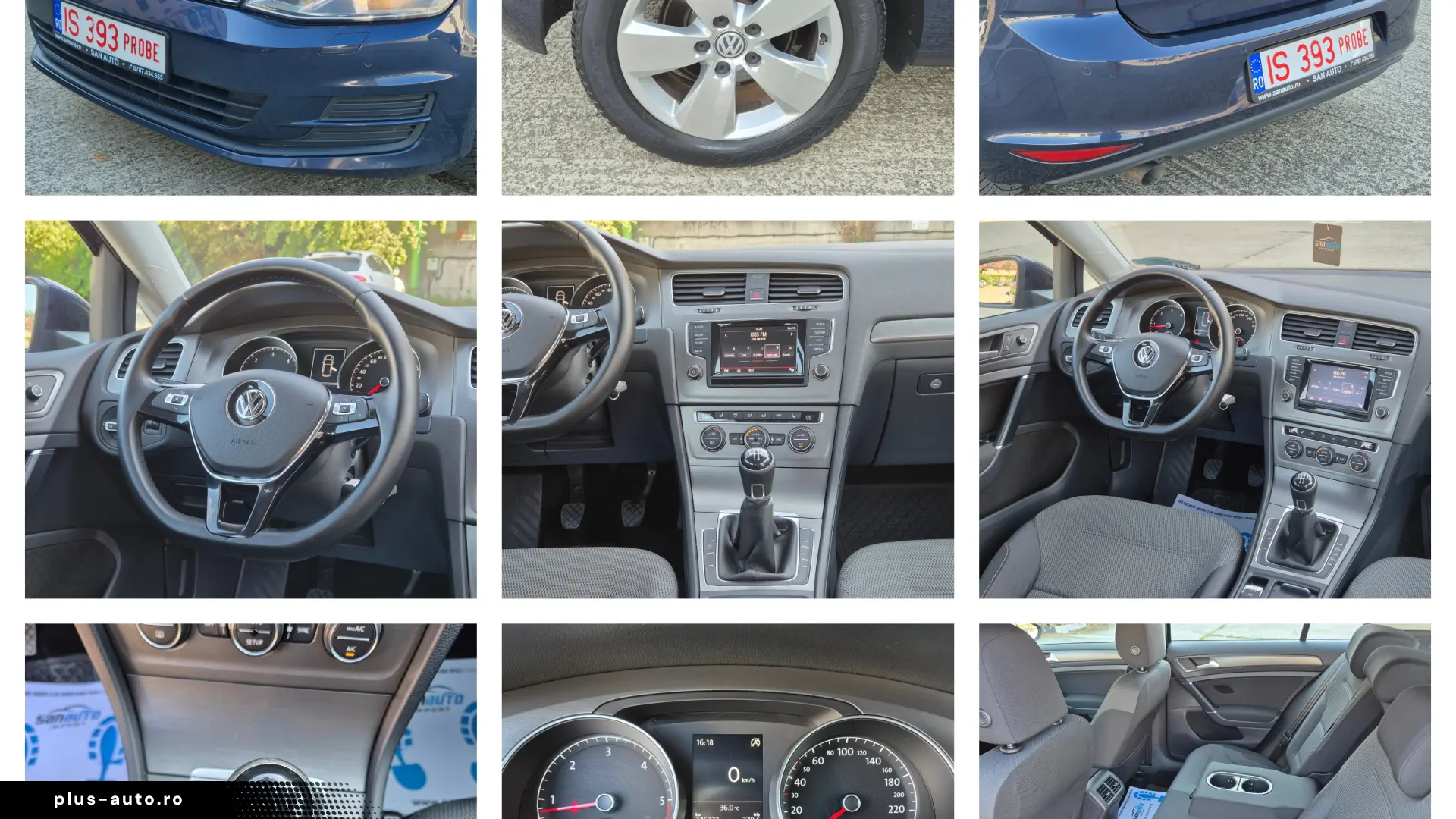 VW Golf 7 2013 1.6 TDI 105 CP euro 5