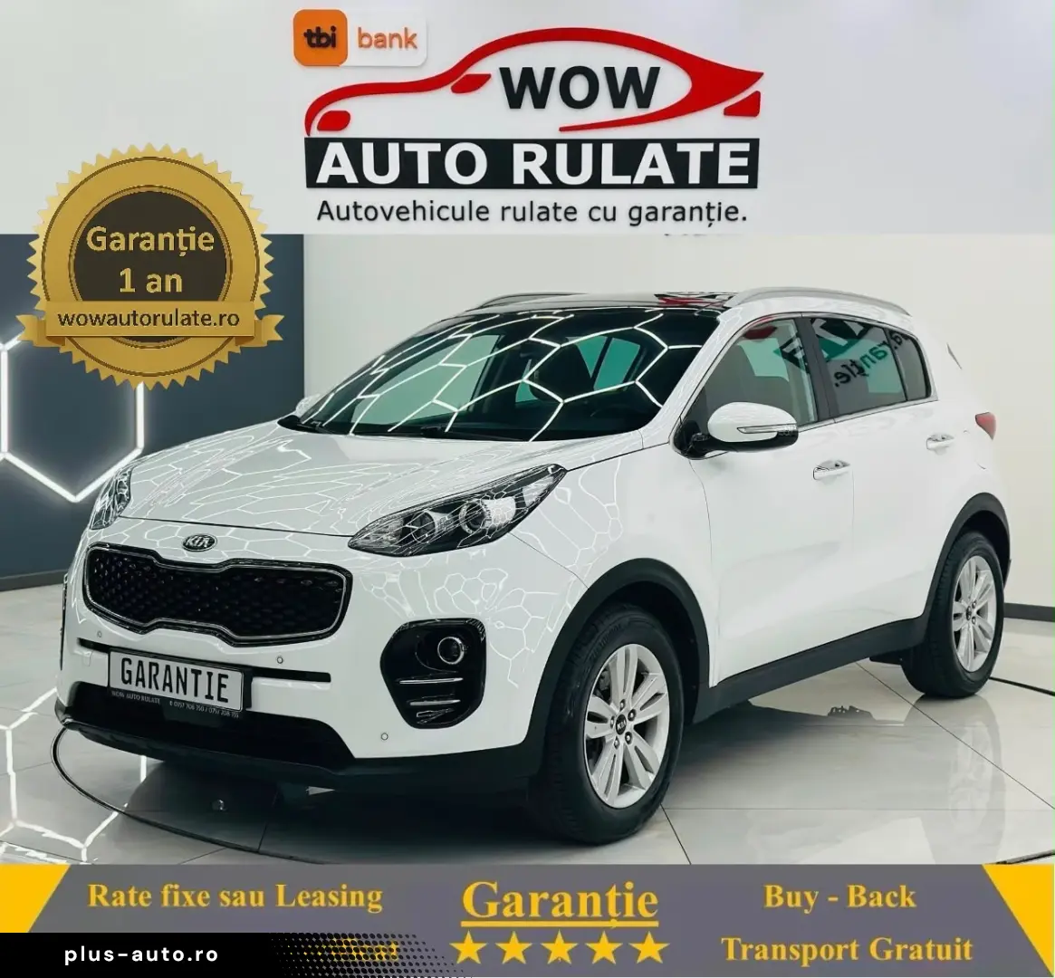 KIA SPORTAGE 2016 1.7D E6 Garantie 12 Luni Rate Avans 0 Doar