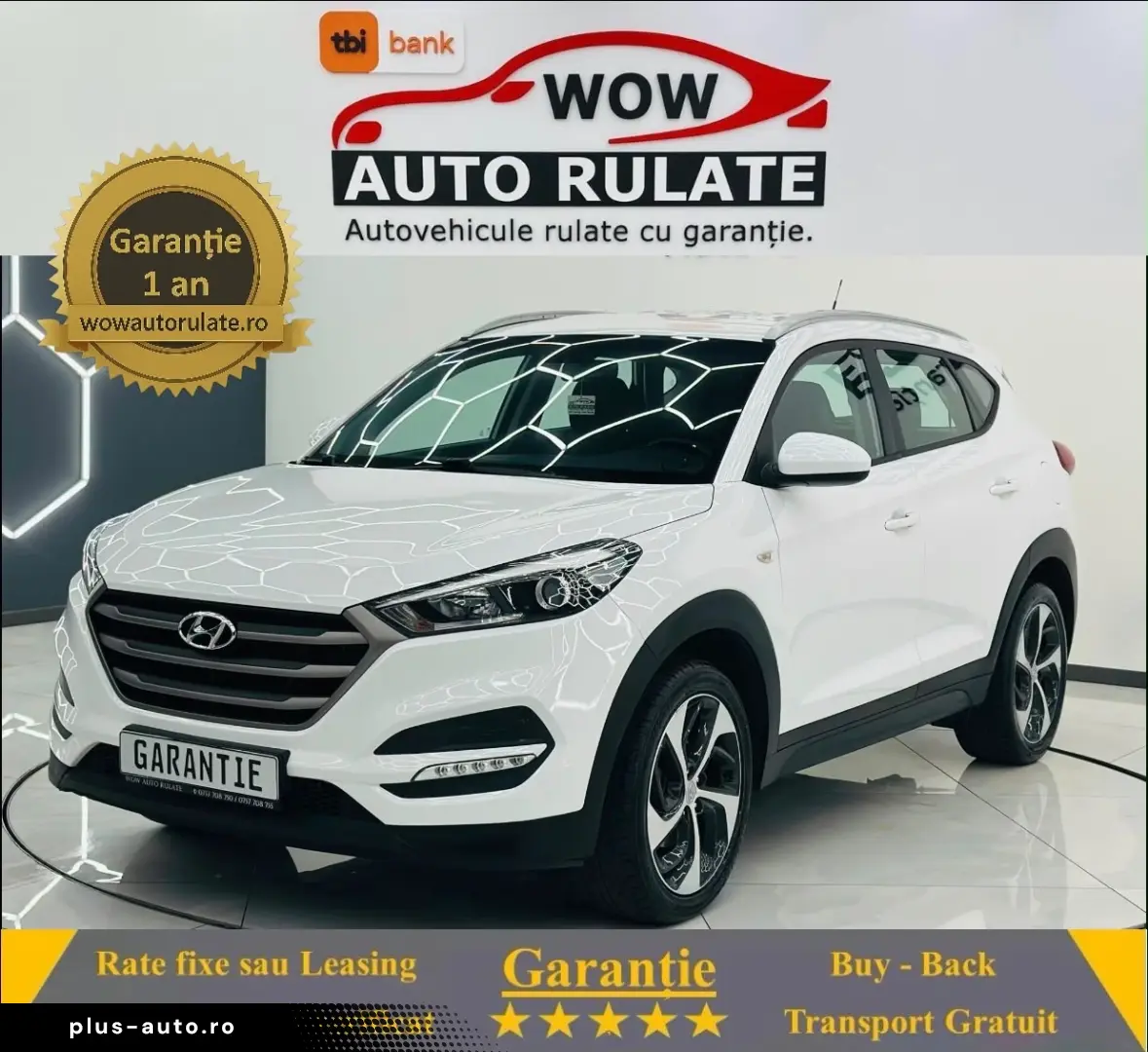HYUNDAI TUCSON 2017 1.7D E6 Garantie 12 Luni Rate Avans 0 Do