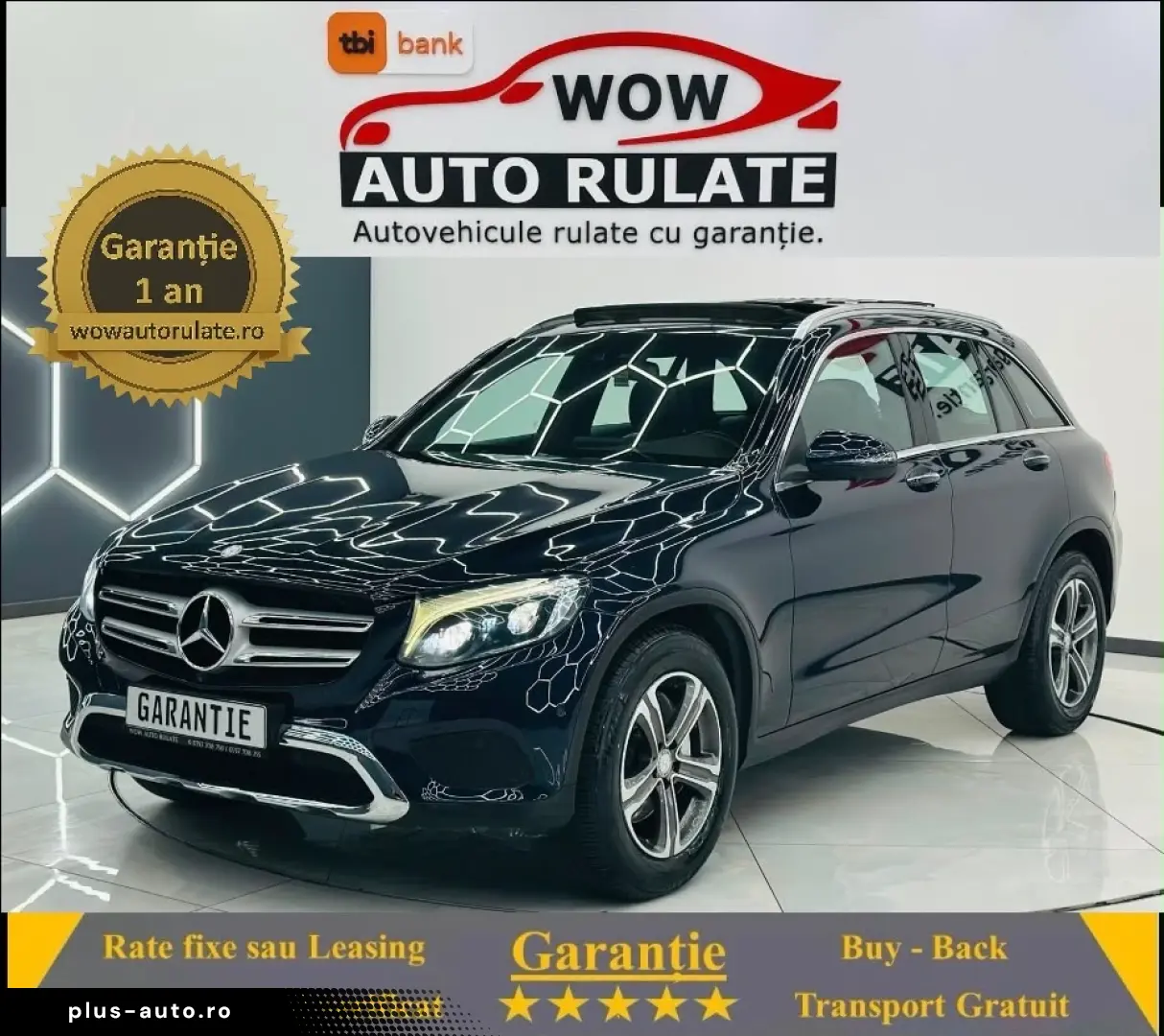 MERCEDESBENZ Glc 220D 2016 2.2D E6 4x4 Garantie 12 Luni Rate
