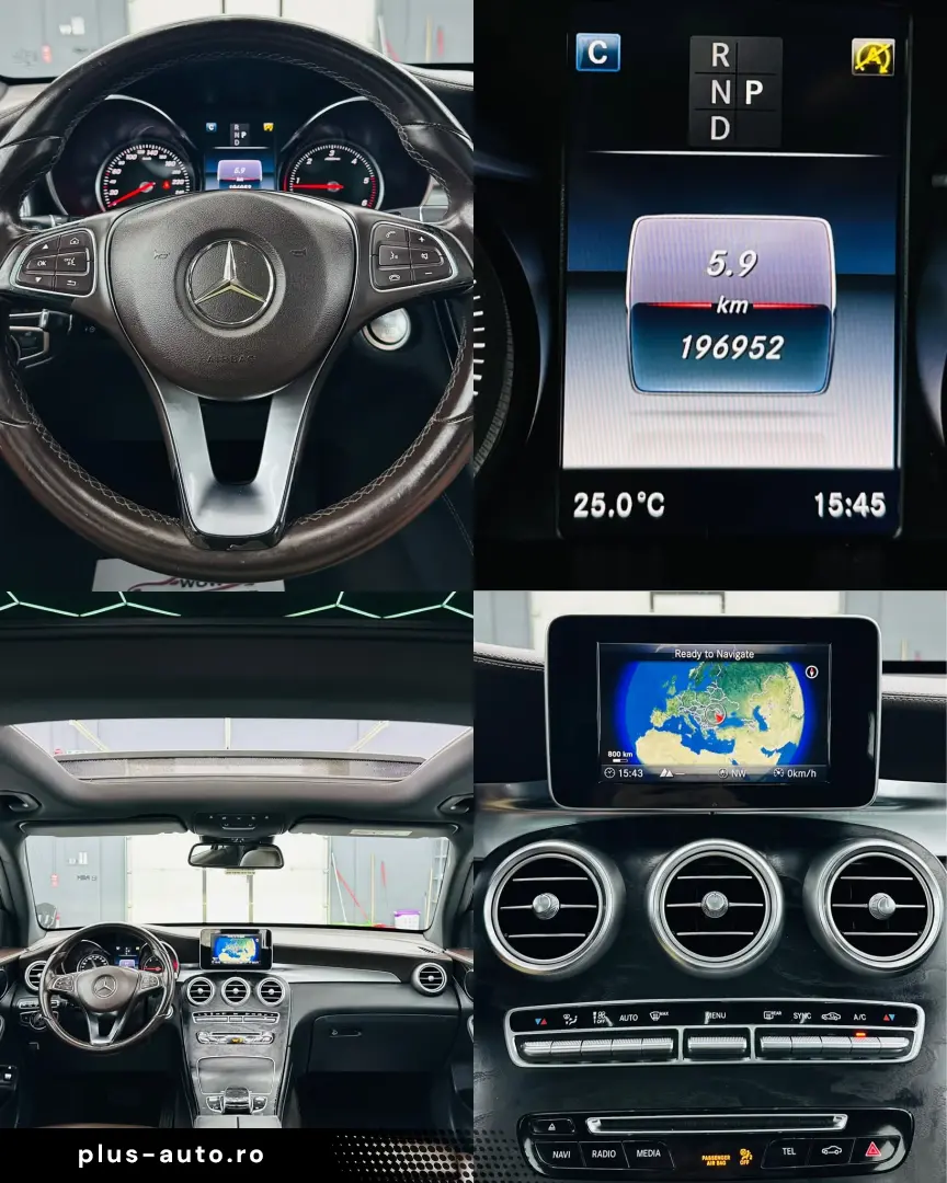 MERCEDESBENZ Glc 220D 2016 2.2D E6 4x4 Garantie 12 Luni Rate