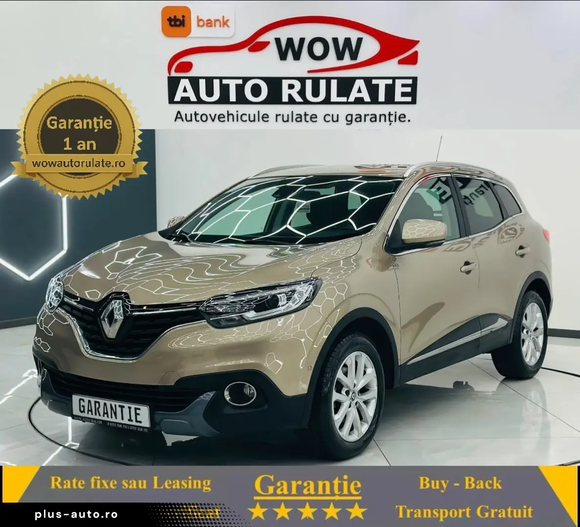 RENAULT KADJAR 2017 1.2i E6 Garantie 12 Luni Rate Avans 0 Do