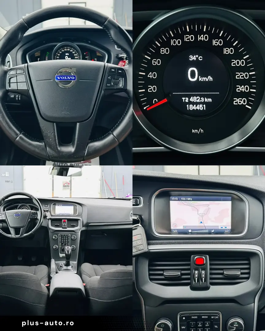 VOLVO V40 2013 1.6D E5 Garantie 12 Luni Rate Avans 0 Doar Cu
