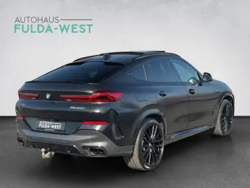 BMW X6 M50i Black Vermilion FrozenBlack Laser B&W
