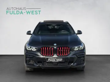 BMW X6 M50i Black Vermilion FrozenBlack Laser B&W