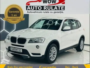 BMW X3 2013 2.0D E5 Garantie 12 Luni Rate Avans 0 Doar Cu Bu