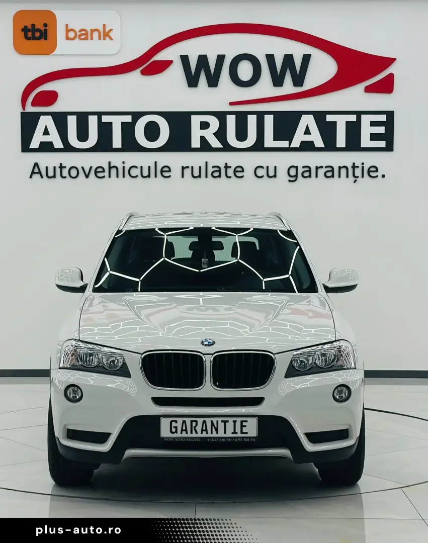 BMW X3 2013 2.0D E5 Garantie 12 Luni Rate Avans 0 Doar Cu Bu
