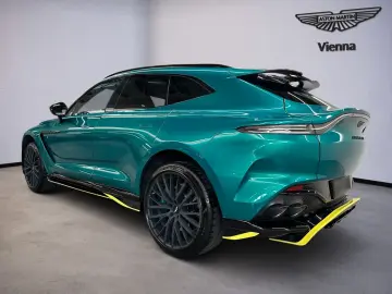 ASTON MARTIN DBX 707   AMR Podium Green   Pano