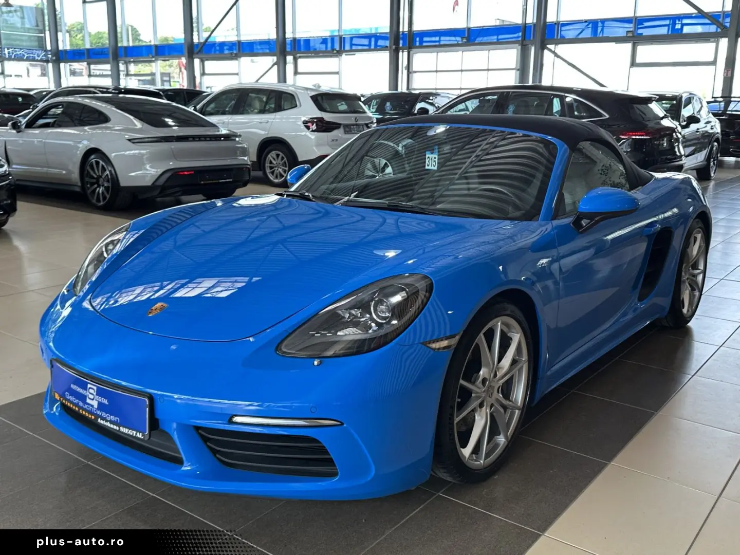 PORSCHE Boxster 718 Leder BOSE R.Cam Navi Sitzbelüftung