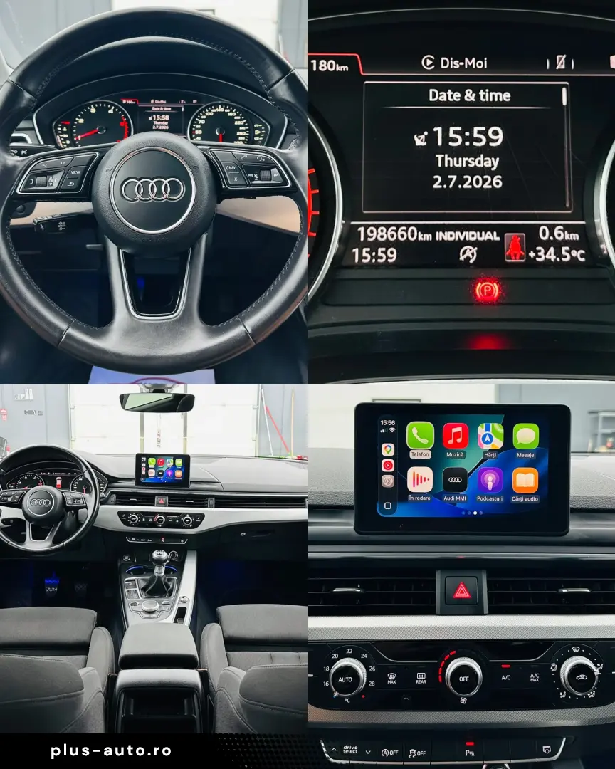 AUDI A4 2017 2.0D E6 Garantie 12 Luni Rate Avans 0 Doar Cu B