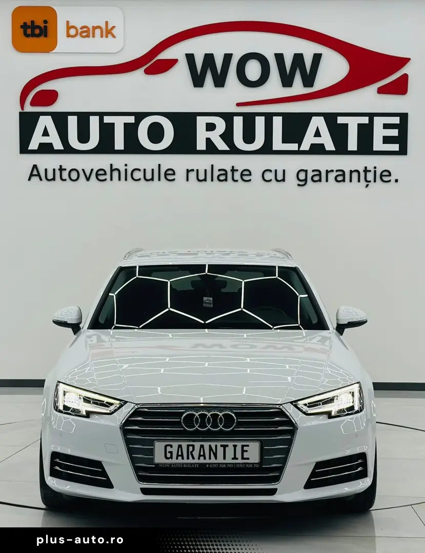 AUDI A4 2017 2.0D E6 Garantie 12 Luni Rate Avans 0 Doar Cu B