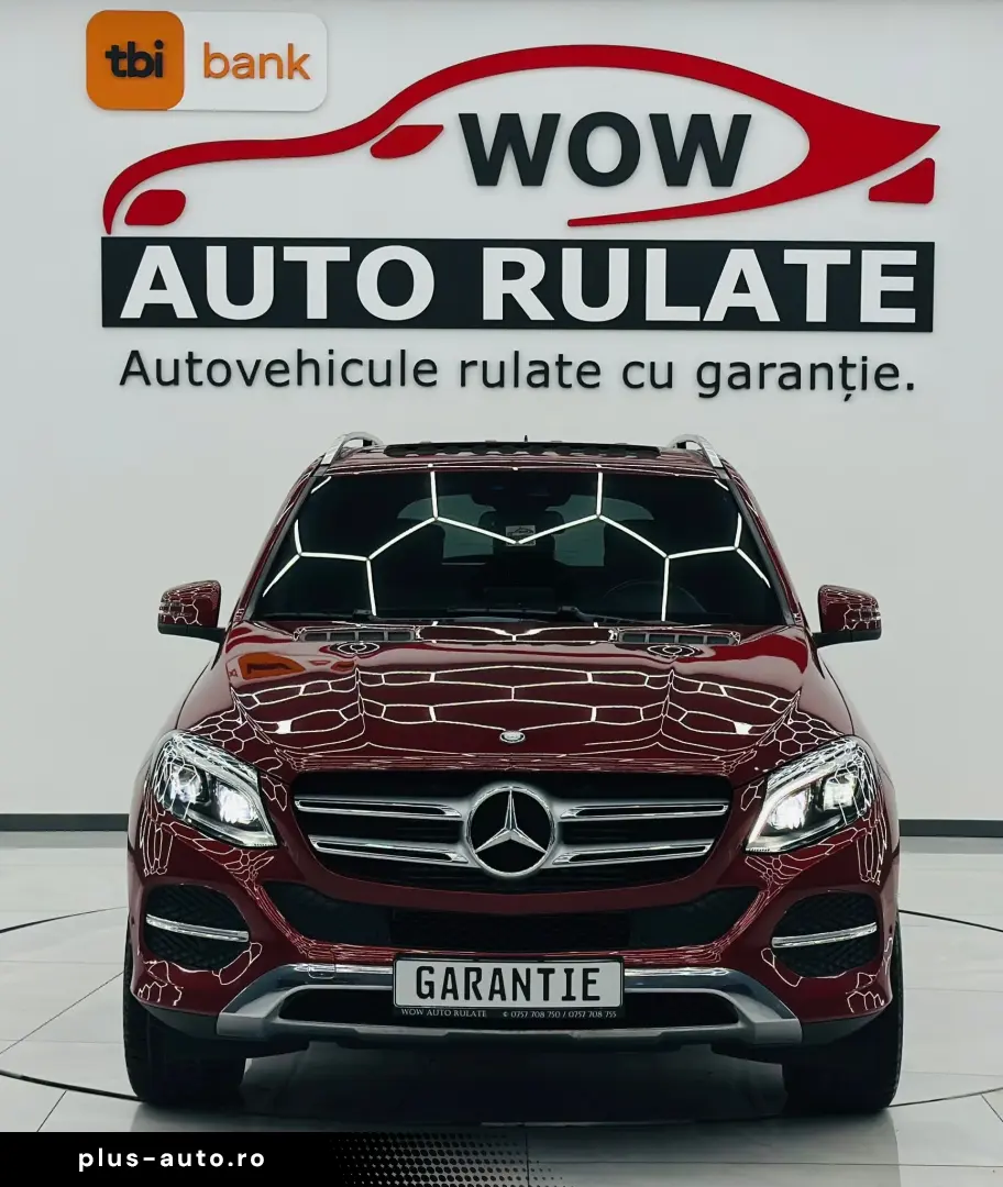 MERCEDESBENZ Gle 2017 3.0D E6 Garantie 12 Luni Rate Avans 0