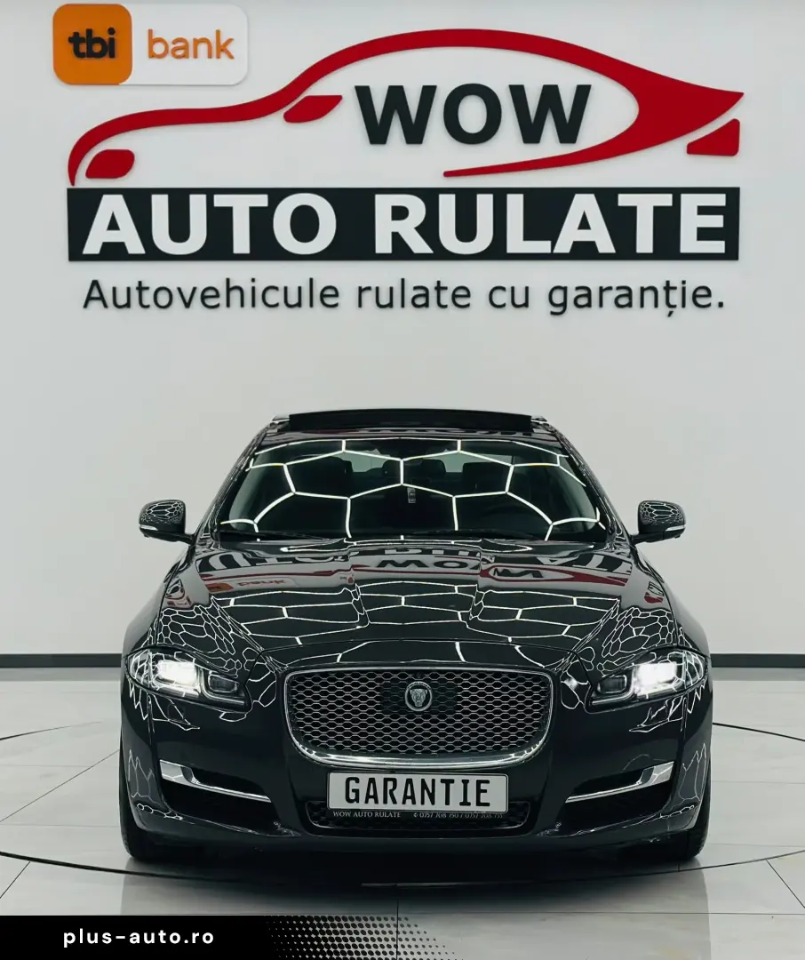 JAGUAR XJ 2017 3.0D E6 Garantie 12 Luni Rate Avans 0 Doar Cu