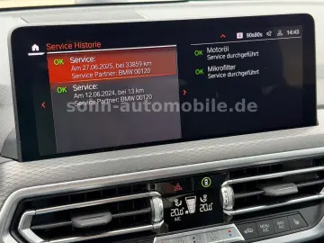 BMW X3 xDrive 20i M-Sport 1.Hand LiveCo LED Navi 19