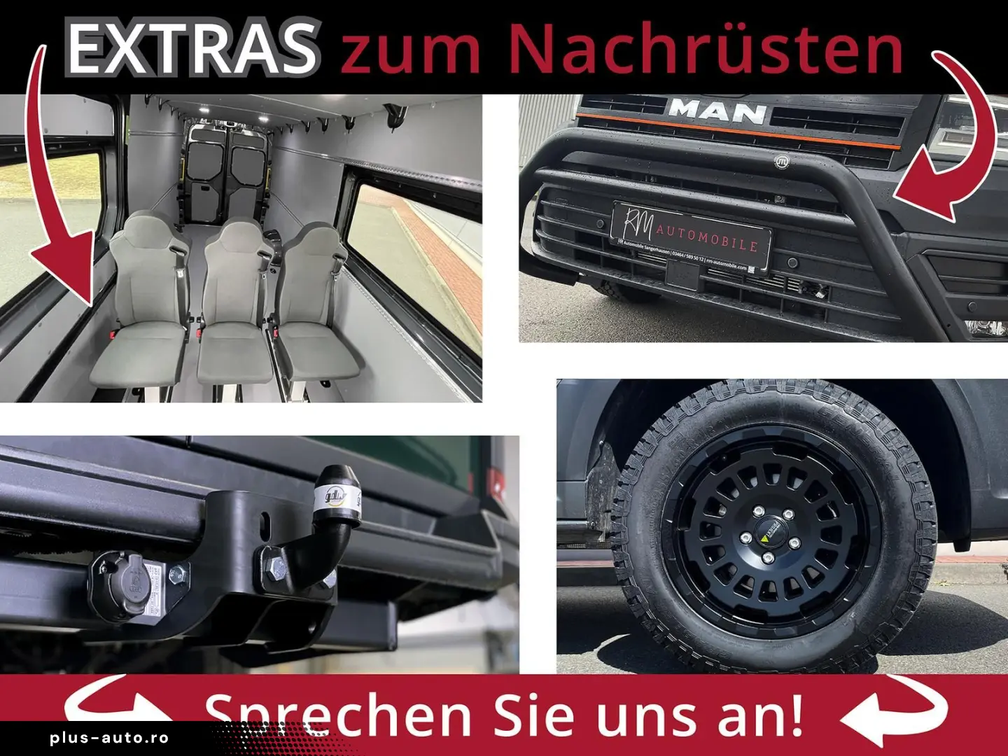 VW Crafter MIXTO 35 L4H3 NAVI AHK oh.Schäden 5J.Gar
