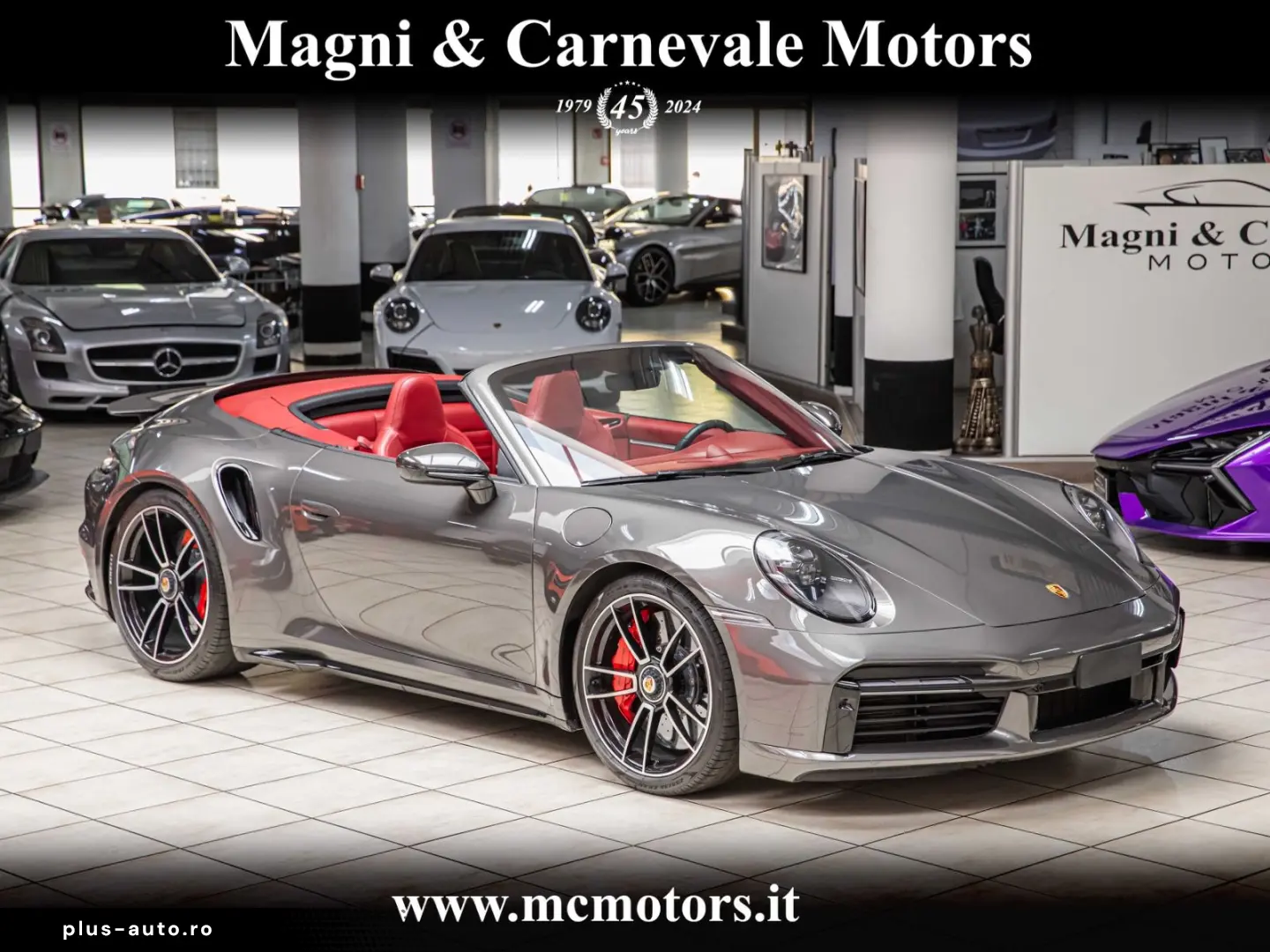 PORSCHE 992 Turbo S Cabriolet LIFT AKRAPOVIC PLDS  BOSE