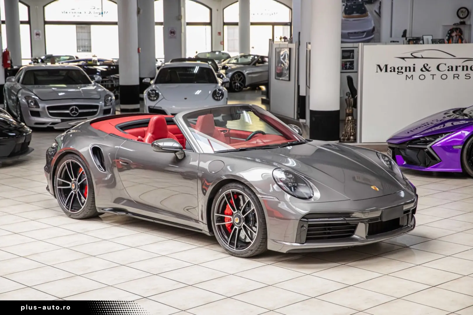 PORSCHE 992 Turbo S Cabriolet LIFT AKRAPOVIC PLDS  BOSE